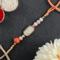 Delicate Pastel MOP Rakhi