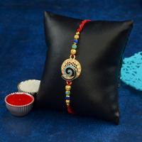 Spiral and Shield Rakhi