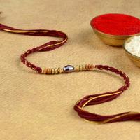 Magnetic Maroon Dori Rakhi