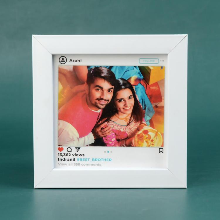 Personalized Instagram Brother Frame