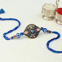 Baroque Evil Eye Shield Rakhi