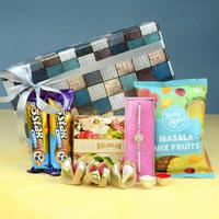 Flavorful Treats Rakhi Hamper