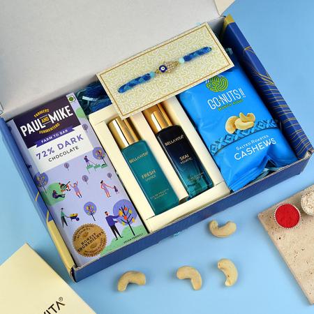 Scented Treats Rakhi Hamper