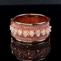 Studded Rose Gold Bracelet Lumba