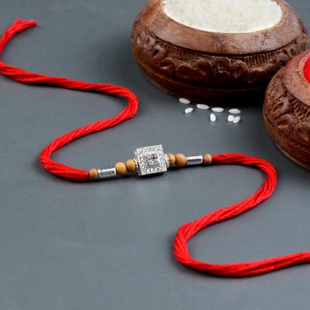 Square Treasure Chest AD Rakhi