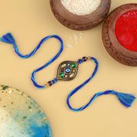 Antique Eye Evil Eye Rakhi