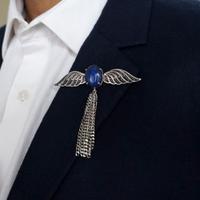 Silver Wing Brooch