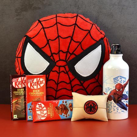 Personalized Spiderman Rakhi Hamper