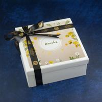 Personalized Floral Box