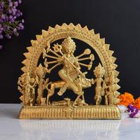 Dokra Durga Figurine