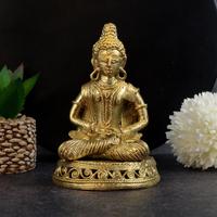 Dokra Buddha Figurine