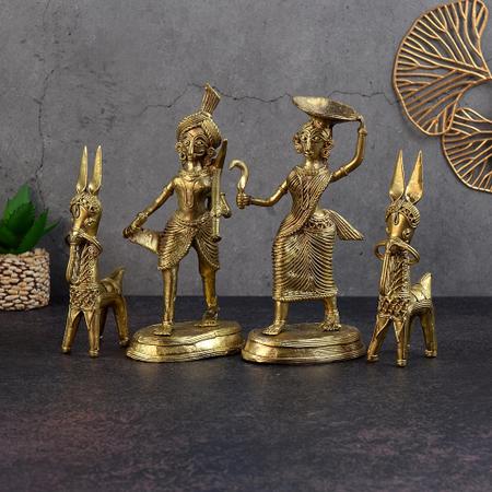 Dokra Tribal Figurines