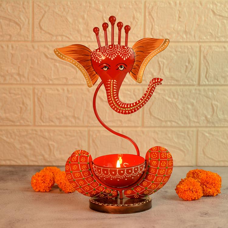 Handcrafted Ganesh Diya