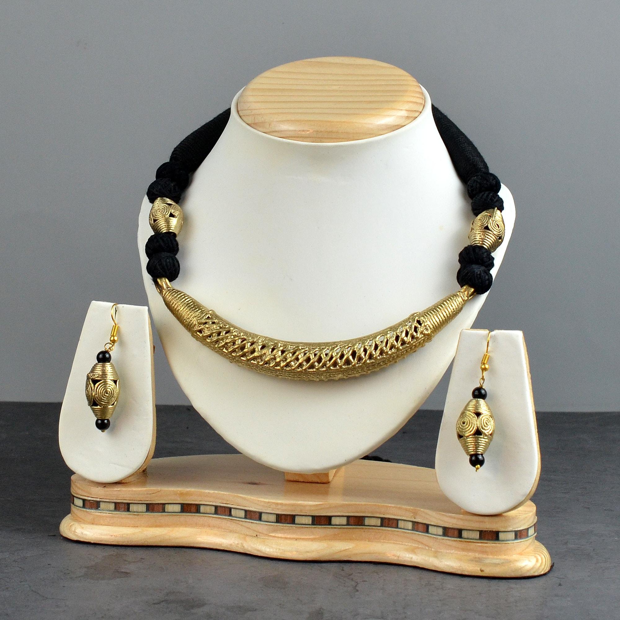 Handcrafted Tribal Dokra Necklace Set