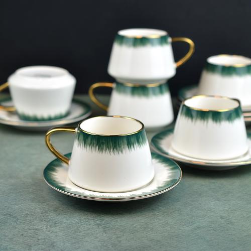 Ceramic Cup & Saucer Set