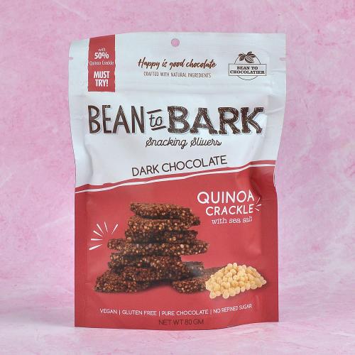 Bean to Bark Chocolate Quinoa Crackle