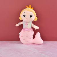 Pink Princess Mermaid Plush Toy