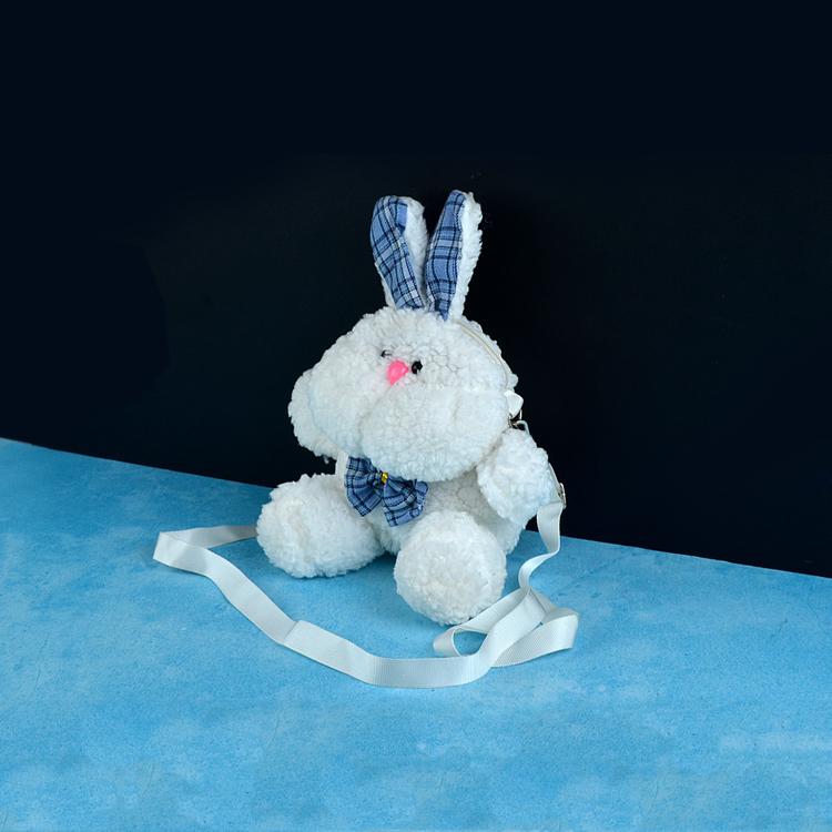 Cute White Bunny Sling Bag