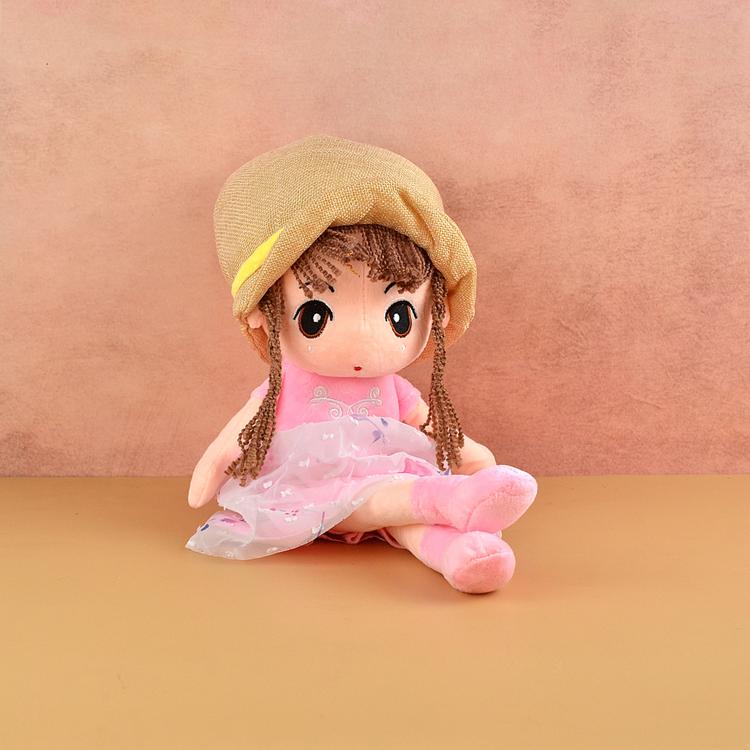 Cute Pink Eva Doll