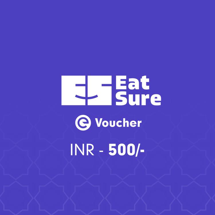 EatSure E-Voucher Rs. 500