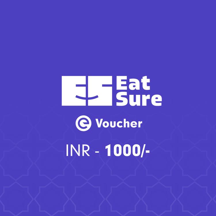 EatSure E-Voucher Rs. 1000