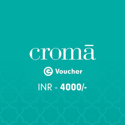 Croma E-Voucher Rs. 4000