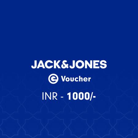 Jack & Jones E-Voucher Rs. 1000