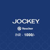 Jockey E-Voucher Rs. 1000