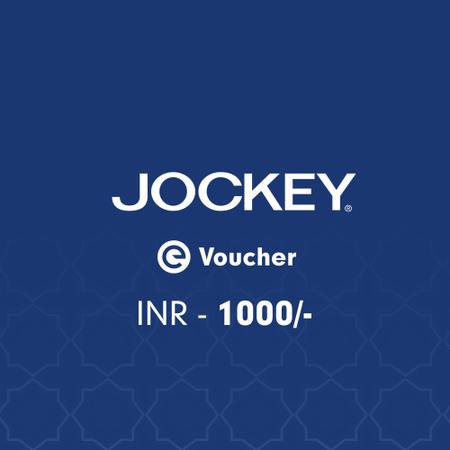 Jockey E-Voucher Rs. 1000