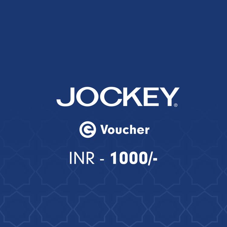 Jockey E-Voucher Rs. 1000