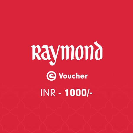 The Raymond Shop E-Voucher Rs. 1000