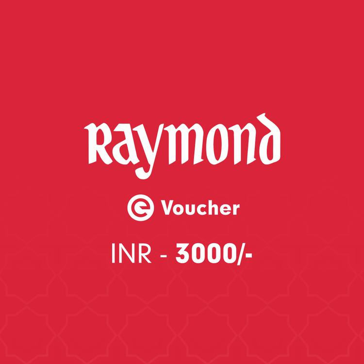 The Raymond Shop E-Voucher Rs. 3000