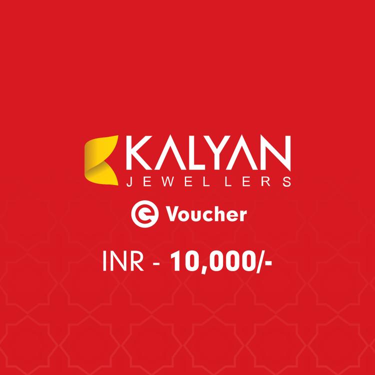 Kalyan Jewellers E-Voucher Rs. 10000