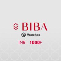 BIBA E-Voucher Rs. 1000