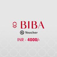 BIBA E-Voucher Rs. 4000