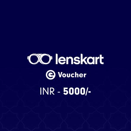 Lenskart E-Voucher Rs. 5000