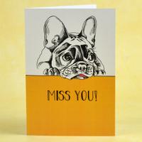 Miss You Greeting Card