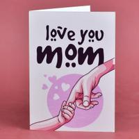 Love You Mom Greeting Card