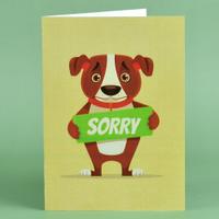 Sorry Greeting Card