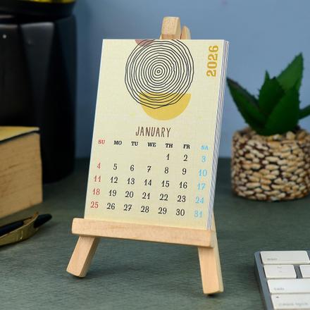 Mini Desk Calendar