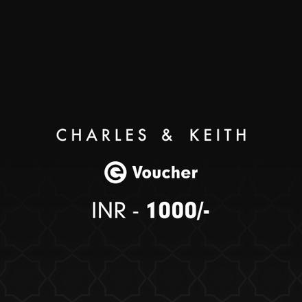 Charles & Keith E-Voucher Rs. 1000
