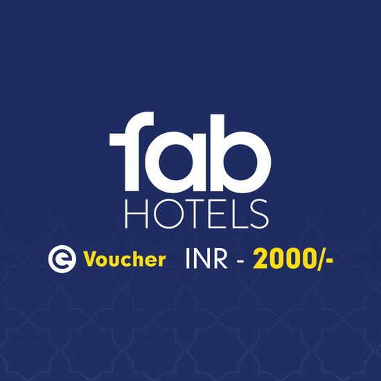 Fab Hotels E-Voucher Rs. 2000