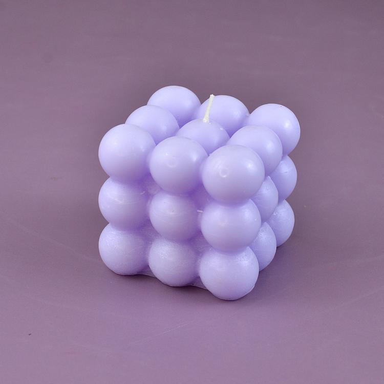 Lavender Bubble Candle