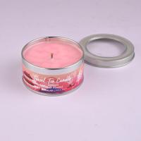 Salt Flower Tin Candle