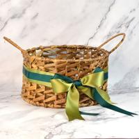 Water Hyacinth Round Basket