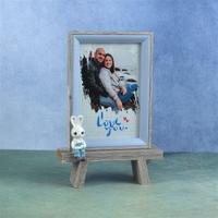 Blue Bunny Personalized Photo Frame