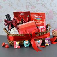 Radiant Rouge Basket