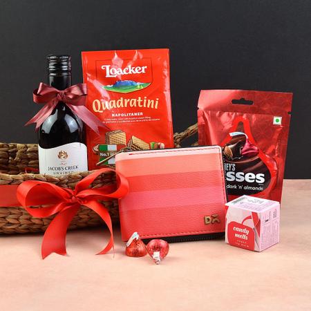 Radiant Rouge Basket