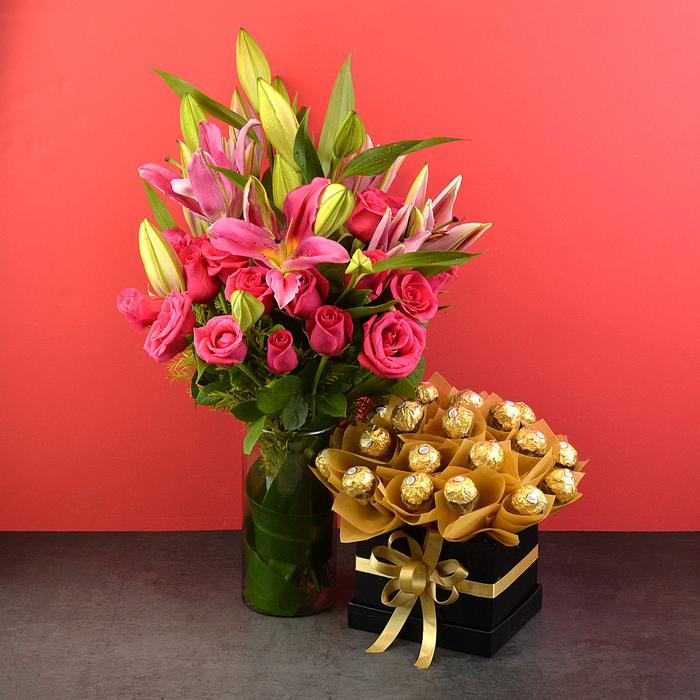 Floral Ferrero Bunch