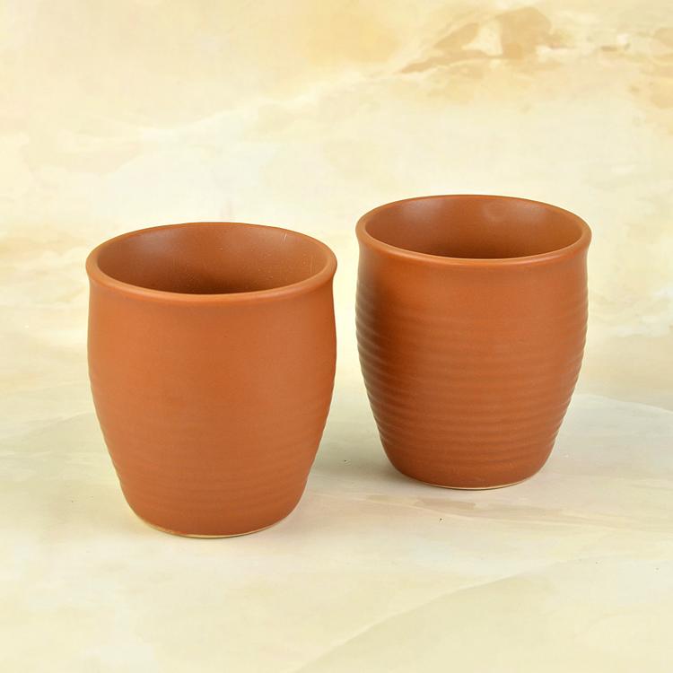 Ceramic Kullad Cup Set of 2